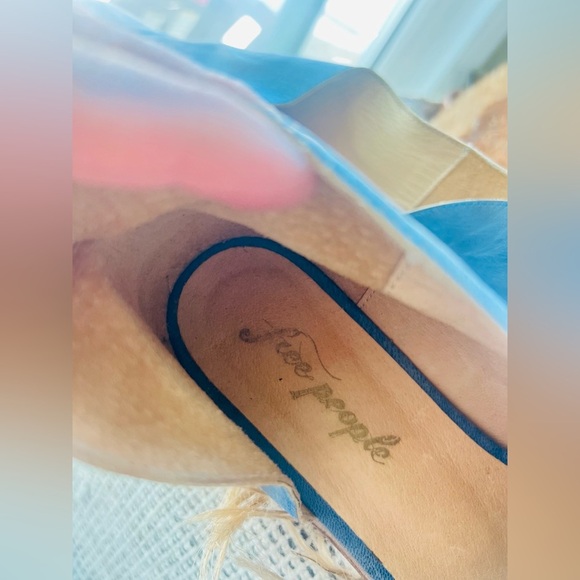 ✨Free People Royale Indigo Flats size 40 NEW - Picture 8 of 11